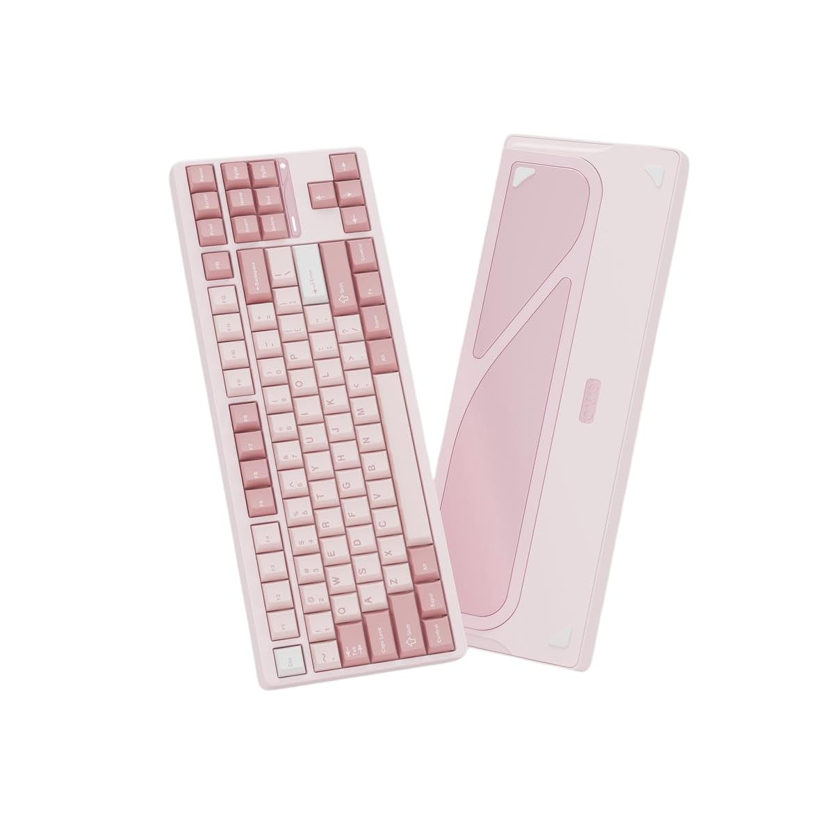 EVOWORKS Evo80 ピンク テンキーレスキーボード 本体 EVOWORKS Teclado mecânico Evo80 Tenkeyless placa PP + interruptor